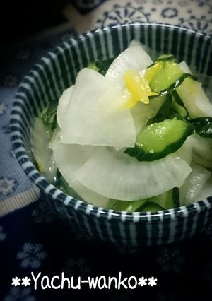 胡瓜✕大根 甘酢漬け-レシピのメイン写真