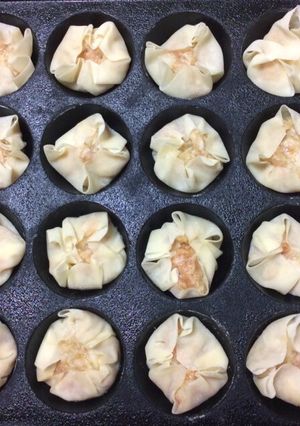 たこ焼き器で簡単☆アツアツ揚げシュウマイ-レシピのメイン写真