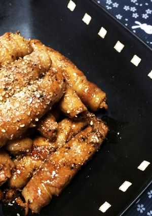 簡単!大人向け!豚の生姜巻き!-レシピのメイン写真