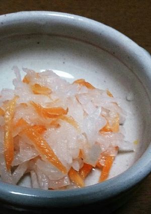 カンタン酢DE紅白なます-レシピのメイン写真