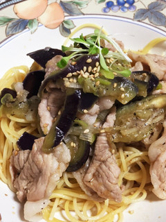 豚肉と茄子の和風パスタ-レシピのメイン写真