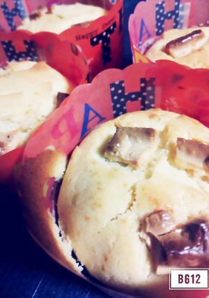 ✲アーモンドホワイトチョコマフィン✲-レシピのメイン写真