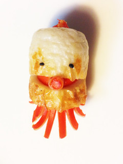 簡単 キャラ弁 おかず ちくわタコ星人①-レシピのメイン写真