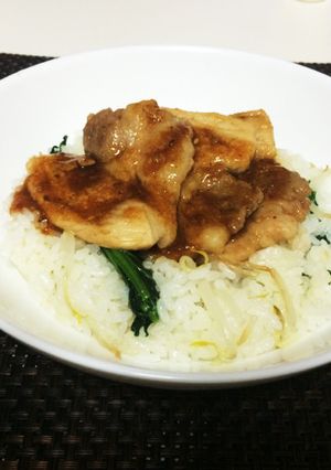 肉のせ丼-レシピのメイン写真