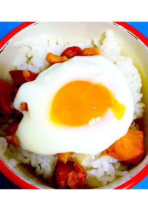温玉のせ♡ズボラ焼鳥丼-レシピのメイン写真
