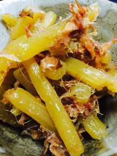 副菜 簡単ふきのポン酢炒め-レシピのメイン写真