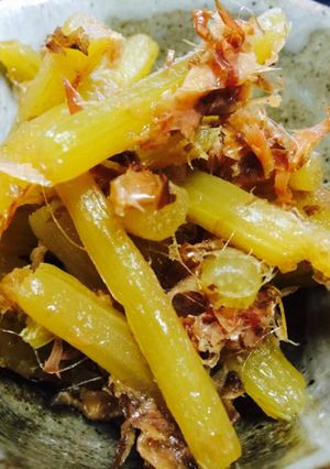 副菜 簡単ふきのポン酢炒め-レシピのメイン写真