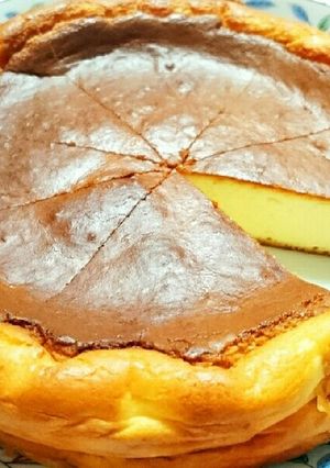 ヨーグルトで節約ヘルシーチーズケーキ-レシピのメイン写真