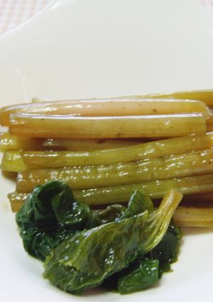 わさびの茎の麺つゆ漬け・花わさびでもOK-レシピのメイン写真