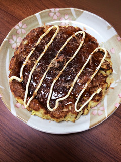 ヘルシー!高野豆腐のお好み焼き-レシピのメイン写真