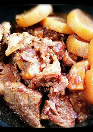 簡単♡炊飯器でﾄﾛﾄﾛ豚軟骨の角煮風-レシピのメイン写真