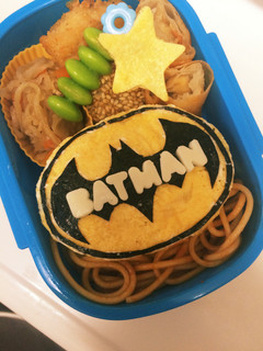 キャラ弁☆バットマン☆簡単☆-レシピのメイン写真