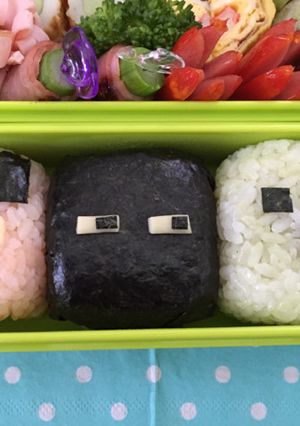 簡単☆キャラ弁 マインクラフト マイクラ-レシピのメイン写真