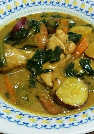 残ったカレーリメイク☆カレークリーム煮♪-レシピのメイン写真