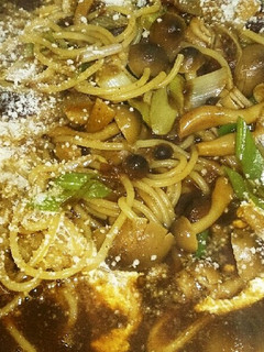 キノコとネギのカレースープスパゲッティ-レシピのメイン写真