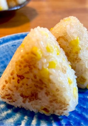 とうもろこしの焼きおにぎり♪-レシピのメイン写真