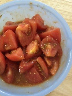トマトの中華風ケチャップあえ-レシピのメイン写真