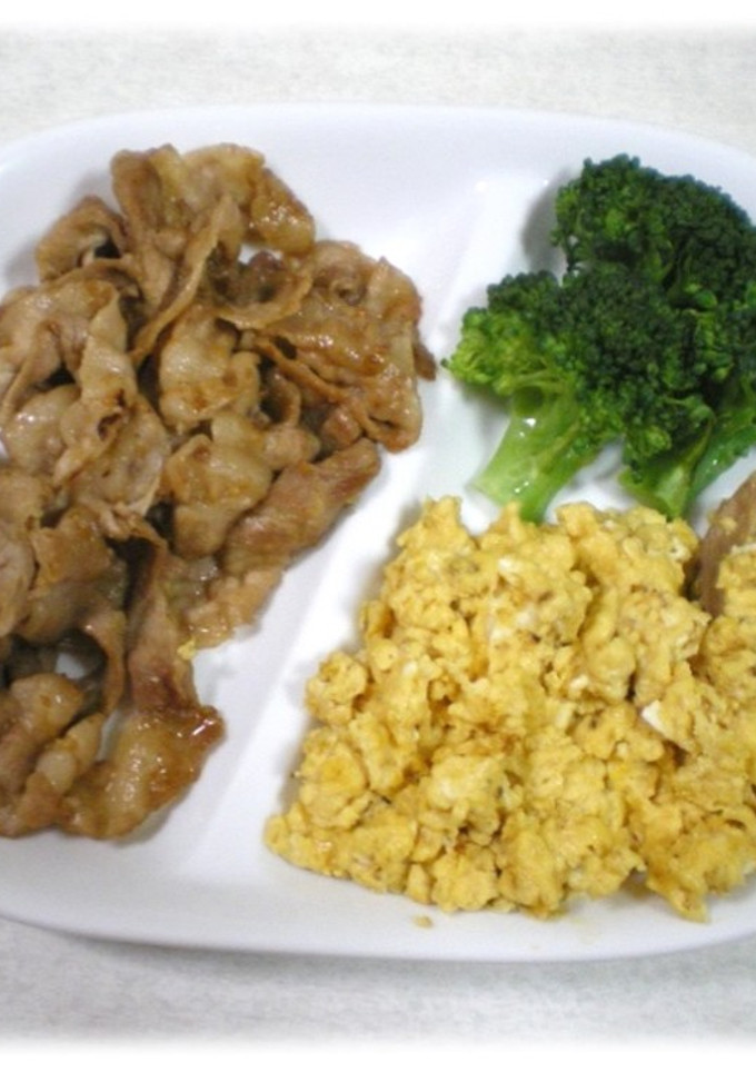 漬け込み無しのしょうが焼き+１品-レシピのメイン写真