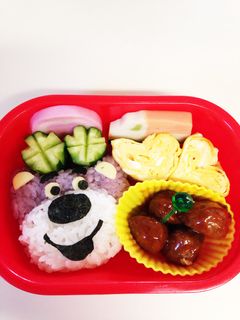 トイストーリーのロッツォキャラ弁☆-レシピのメイン写真