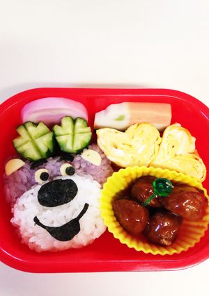トイストーリーのロッツォキャラ弁☆-レシピのメイン写真