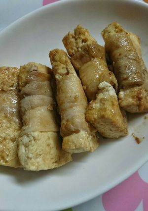 肉巻き豆腐のステーキ-レシピのメイン写真