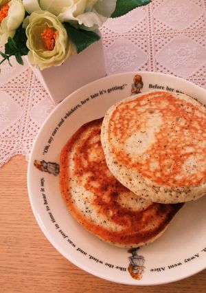 ココナッツオイルで揚げ焼き♡ホットケーキ-レシピのメイン写真