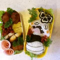 รูปของ 妖怪☆ツチノコパンダのキャラ弁（≧∇≦）