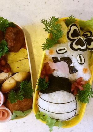 妖怪☆ツチノコパンダのキャラ弁（≧∇≦）-レシピのメイン写真