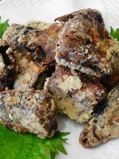 骨まで柔らか・さんまの筒煮揚げ-レシピのメイン写真