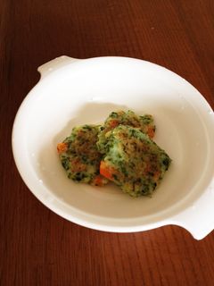 離乳食後期!新ジャガと豆腐のお焼き-レシピのメイン写真