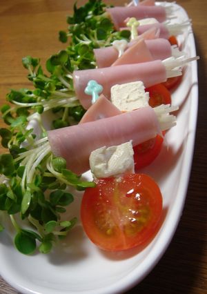 まきまきサラダ-レシピのメイン写真