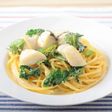 春菊とたらのクリームパスタ