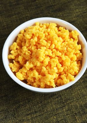 2分で完成！そぼろ丼用！ふわふわの炒り卵-レシピのメイン写真