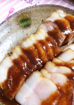 AW味噌豚-レシピのメイン写真