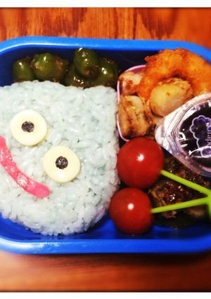 キャラ弁★スライム（ドラクエ）-レシピのメイン写真