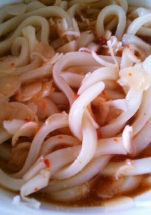 韓国風ピリッと辛い冷やしうどん☆☆☆-レシピのメイン写真