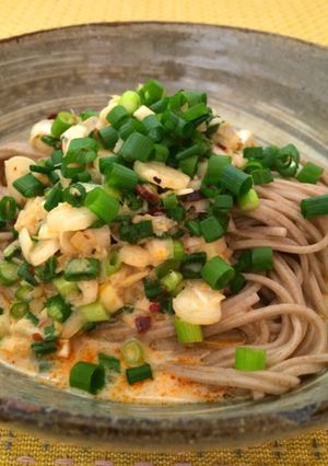 冷やし豆乳香味そば-レシピのメイン写真