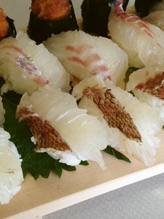 桜鯛の炙り寿司-レシピのメイン写真