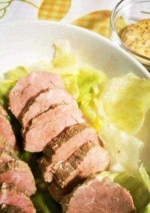 ホットプレートde自家製♡塩麹ハム♪-レシピのメイン写真