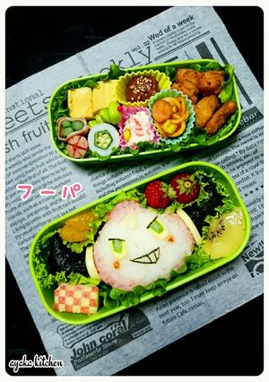 キャラ弁(フーパ)ポケモン-レシピのメイン写真