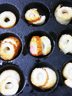 たこ焼器で、ちくわアヒージョ♪-レシピのメイン写真