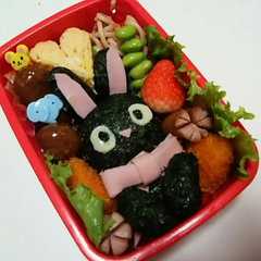 รูปของ 簡単立体♪魔女の宅急便ジジ♪キャラ弁