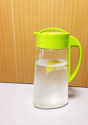私の好きなレモン水-レシピのメイン写真