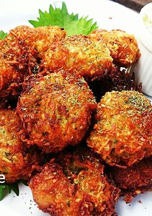 ふわエビ団子♪衣→ココナッツロング×長芋-レシピのメイン写真