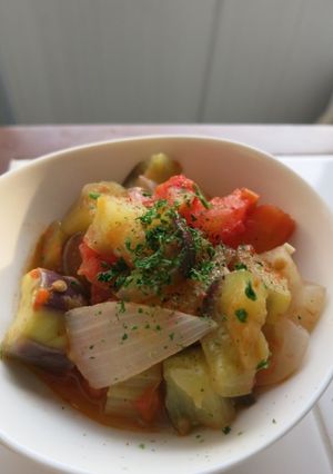 野菜の水分だけで作る ラタトゥイユ-レシピのメイン写真