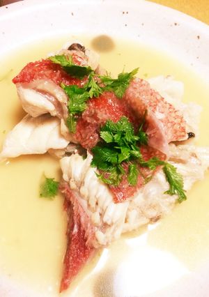 蒸しキンキのバターソース-レシピのメイン写真