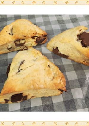 スタバ風 チョコスコーン-レシピのメイン写真