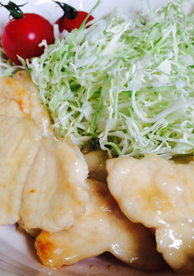簡単♡ささ身の甘酢焼き-レシピのメイン写真