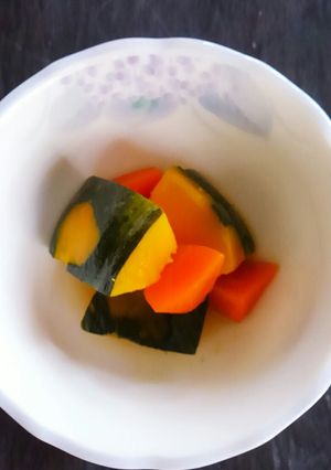 鶏がらとオイスターソースでかぼちゃ煮☆-レシピのメイン写真