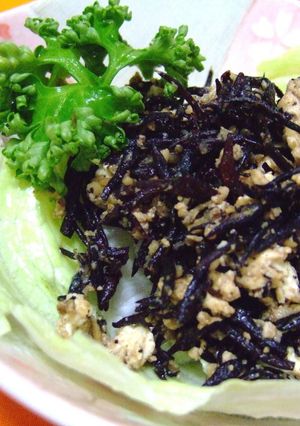 ひじきと豆腐の胡麻チーズ炒め☆-レシピのメイン写真